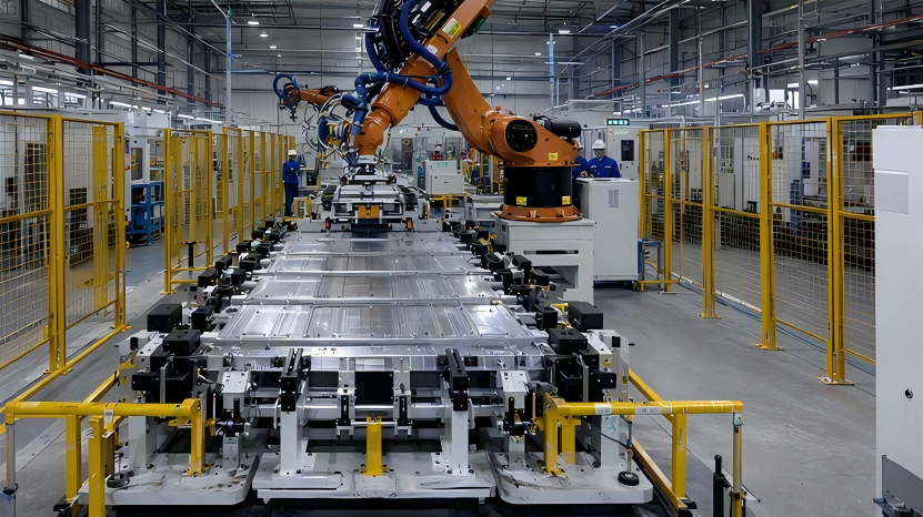 Application of Solidot C3 Series Valve terminal in a power Battery Shell Production line