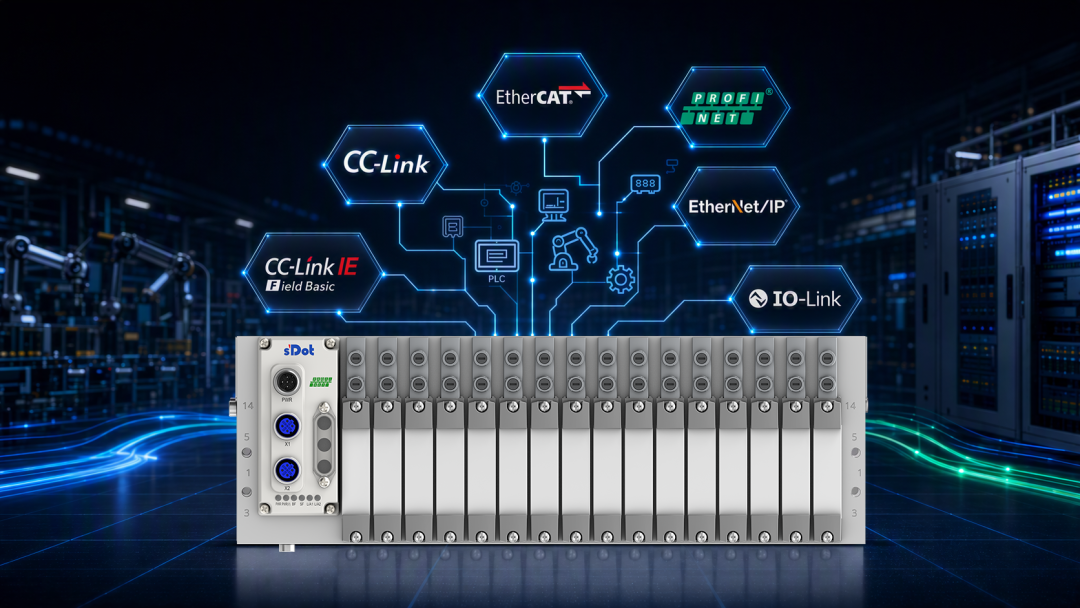 Flexible Air control, Easy Integration—Solidot C3 Fieldbus Valve terminal