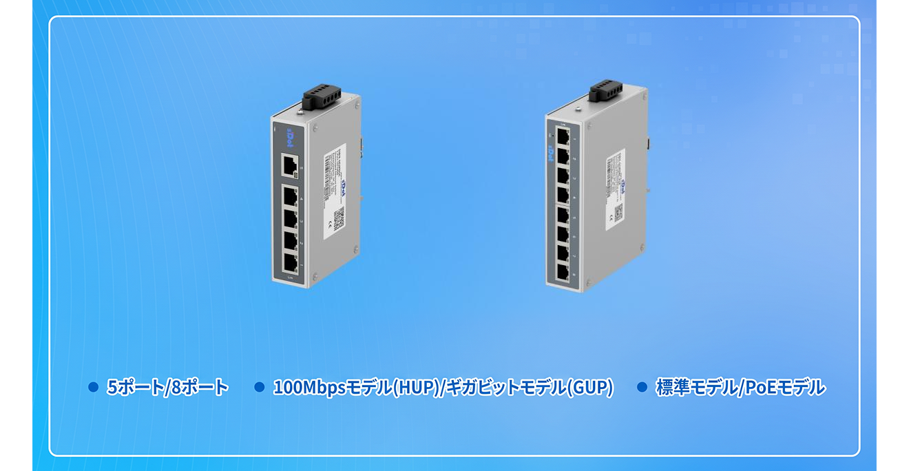 製品紹介 | sDot製Cシリーズ産業用イーサネットスイッチングハブ 型式選定ガイド